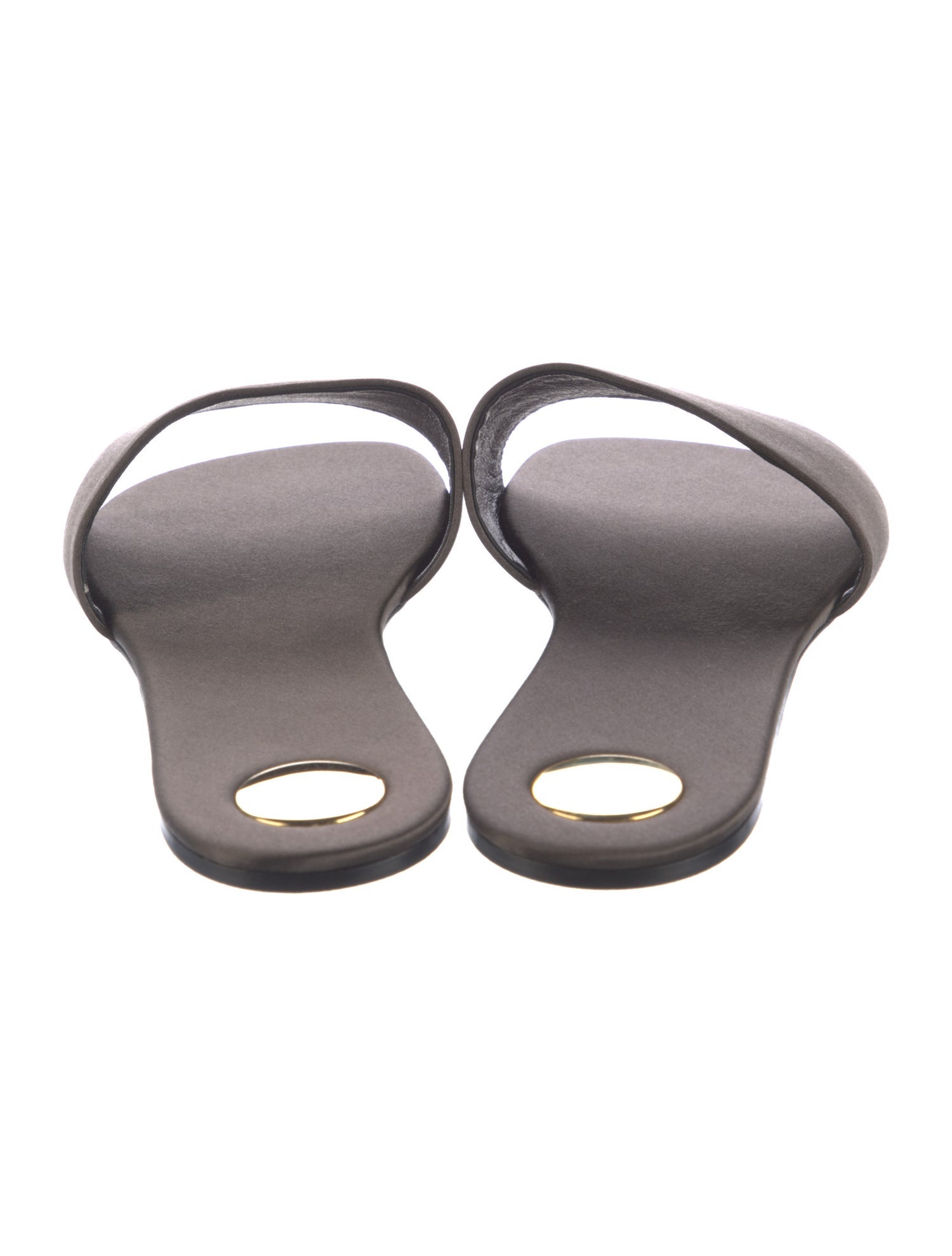 Saint Laurent Satin Slides